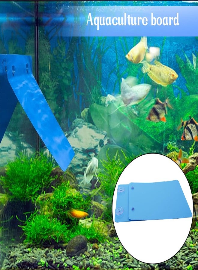 Saim 2 PCS Angelfish Discus Fish Breeding Slate with Suction Cups, Spawning Surface for Aquarium, Lightweight Easy to Install and Remove - Image 5